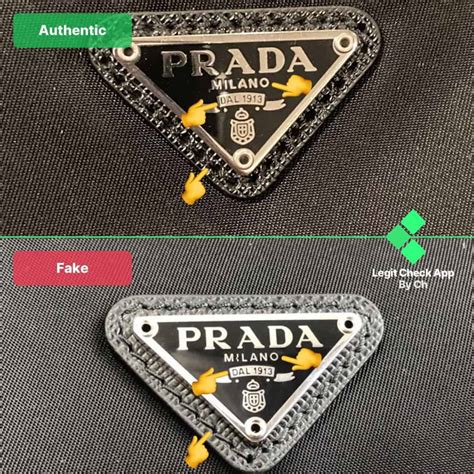 prada nylon bag fake